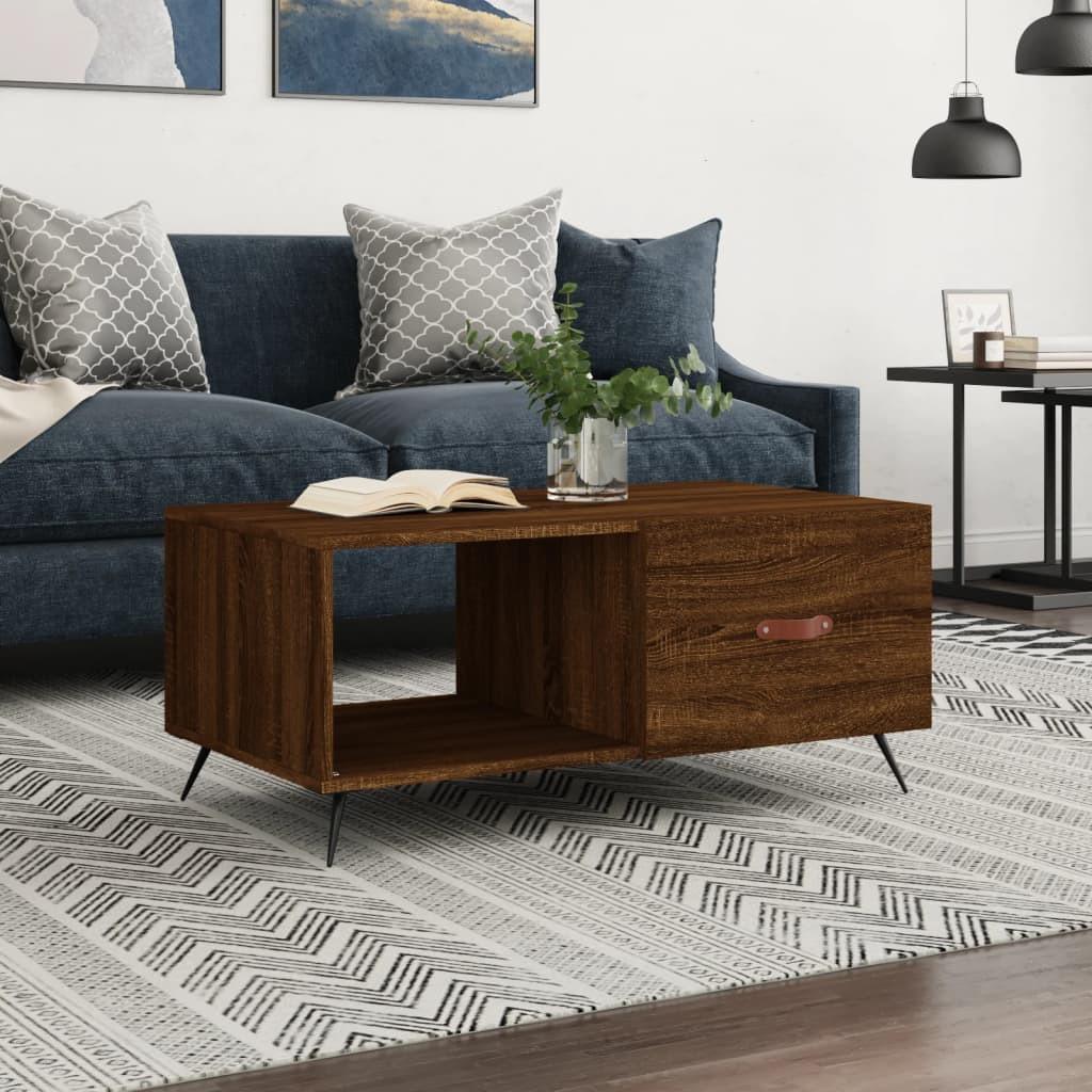 VidaXL Table basse bois d'ingénierie  