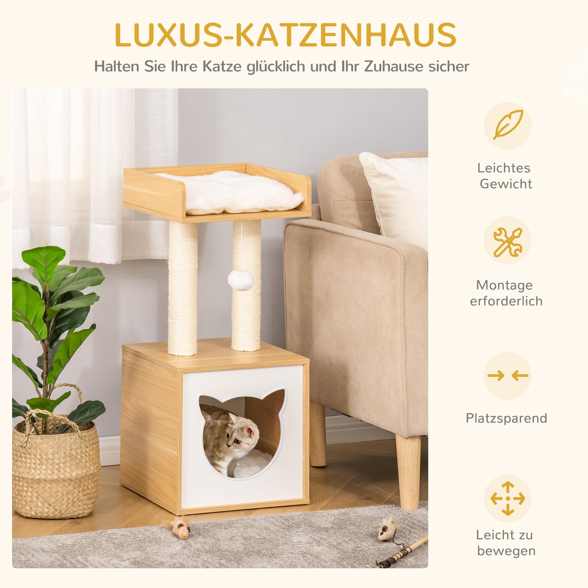 PawHut  Katzenhaus 