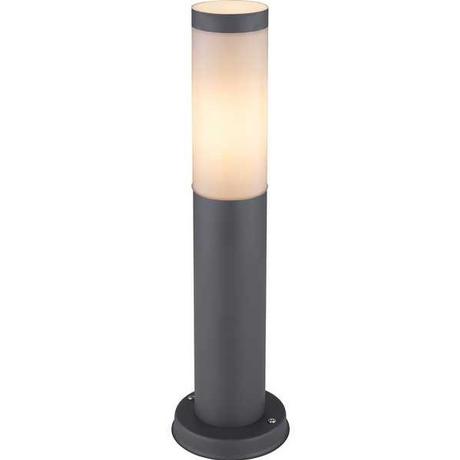 mutoni Lampe d'extérieur Boston en acier inoxydable anthracite 45  