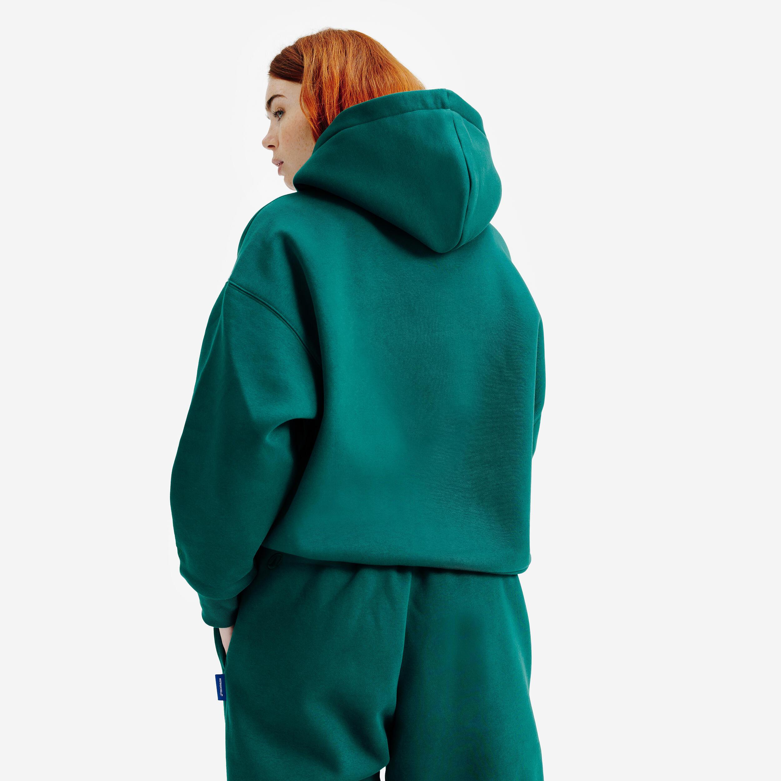 DECATHLON  Sweat-shirt femme à capuche coton 