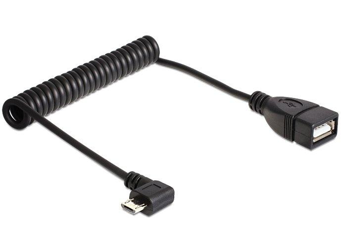 DeLock  83354 USB Kabel 0,5 m USB 2.0 Micro-USB B USB A Schwarz 