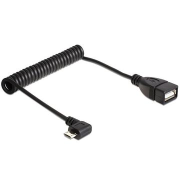 83354 USB Kabel 0,5 m USB 2.0 Micro-USB B USB A Schwarz