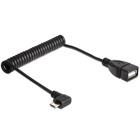 DeLock  83354 USB Kabel 0,5 m USB 2.0 Micro-USB B USB A Schwarz 