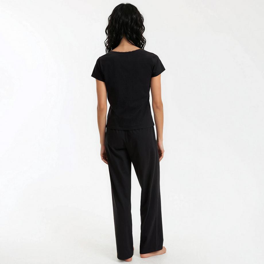 La Redoute Collections Pyjama Manches Courtes en Jersey de Coton  