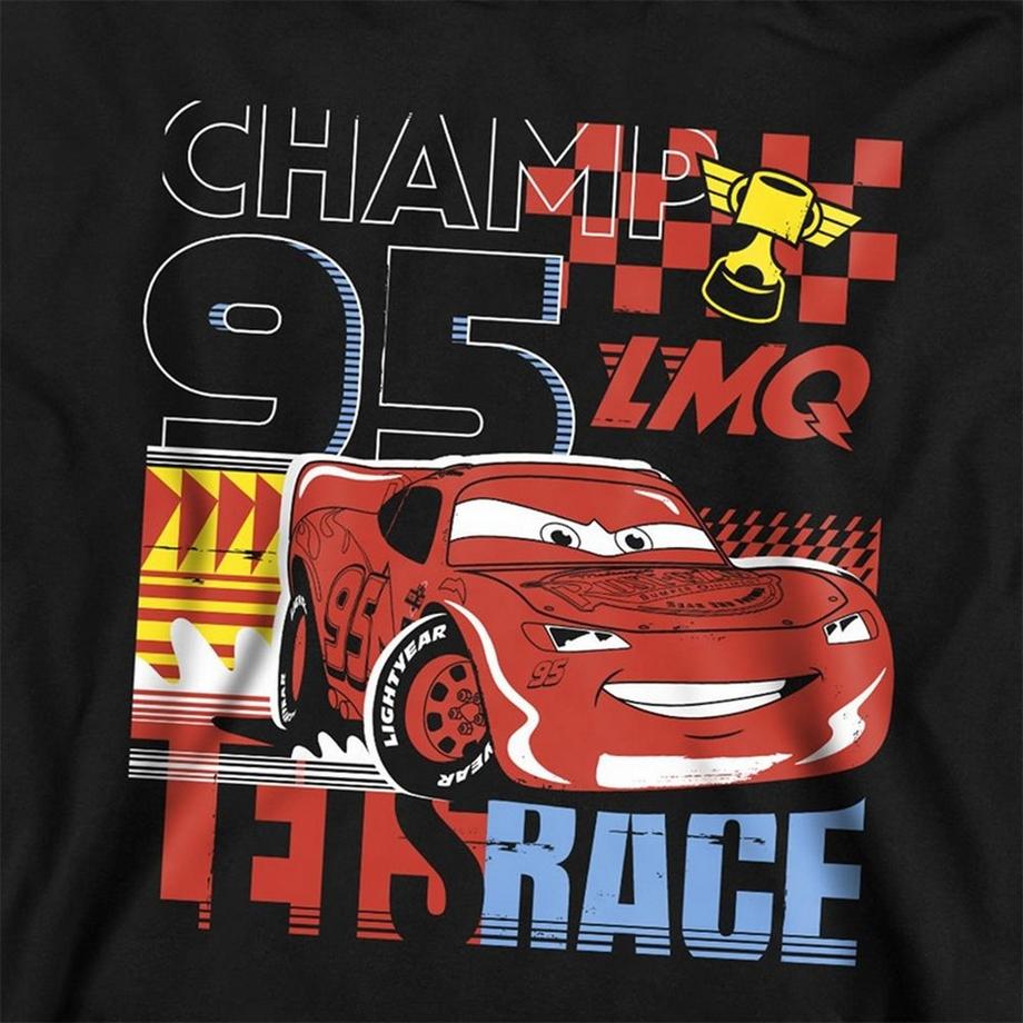Cars  Sweat À Capuche Motif Flash Mcqueen Lets Race 