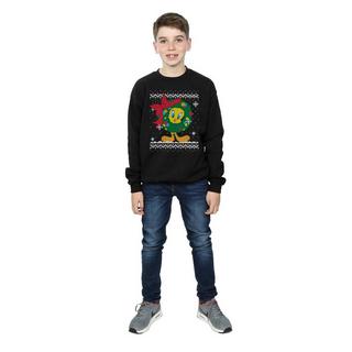 LOONEY TUNES  Sweat TWEETY PIE CHRISTMAS FAIR ISLE 