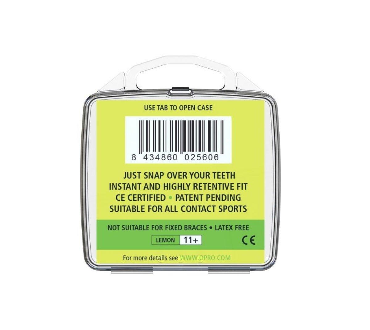 OPRO  OPRO Snap-Fit Adult  - Lemon Yellow Flavoured 