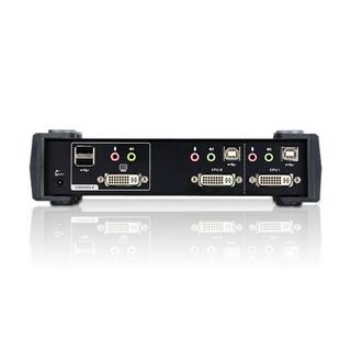 ATEN  2 Porte Switch KVM DVI USB 1920 x 1200 Pixel 
