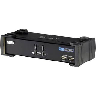 ATEN  2 Porte Switch KVM DVI USB 1920 x 1200 Pixel 