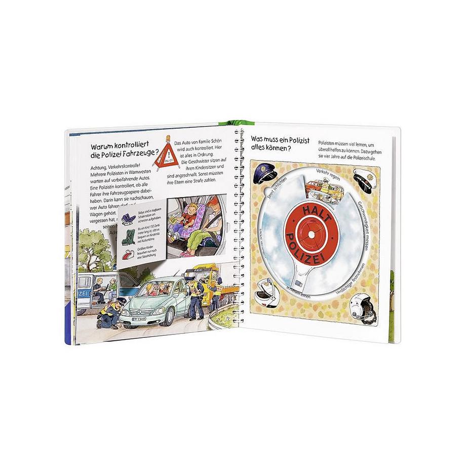 Wieso? Weshalb? Warum? Die Polizei (Nr.18) Erne, Andrea; Metzger, Wolfgang (Illustrationen) Copertina rigida 