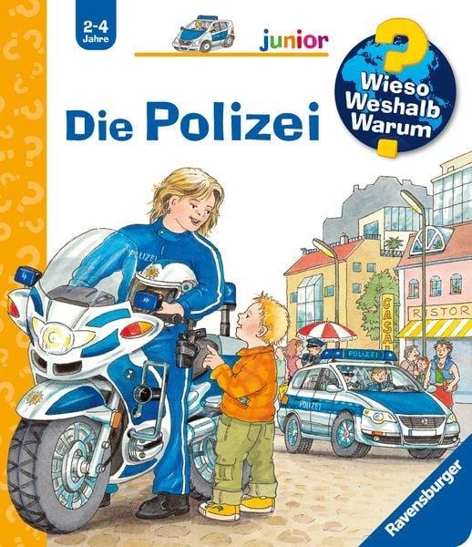 Wieso? Weshalb? Warum? junior, Band 18: Die Polizei Erne, Andrea; Metzger, Wolfgang (Illustrationen) Gebundene Ausgabe 