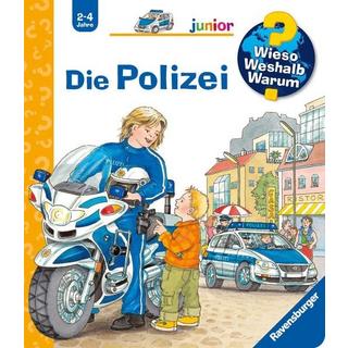 Wieso? Weshalb? Warum? junior, Band 18: Die Polizei Erne, Andrea; Metzger, Wolfgang (Illustrationen) Gebundene Ausgabe 