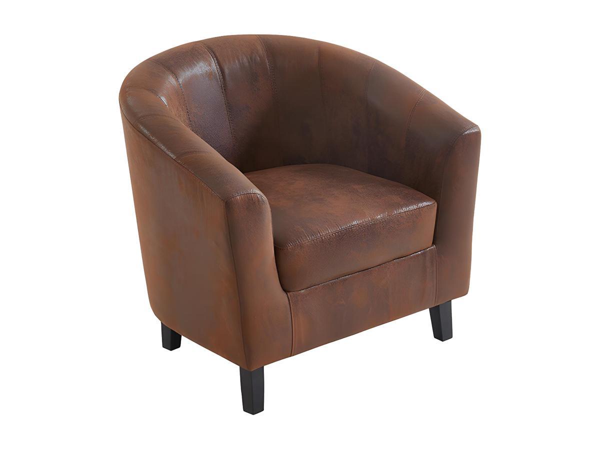 Vente-unique LoungeSessel Microfaser CRISTOBAL II  