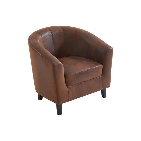 Vente-unique LoungeSessel Microfaser CRISTOBAL II  