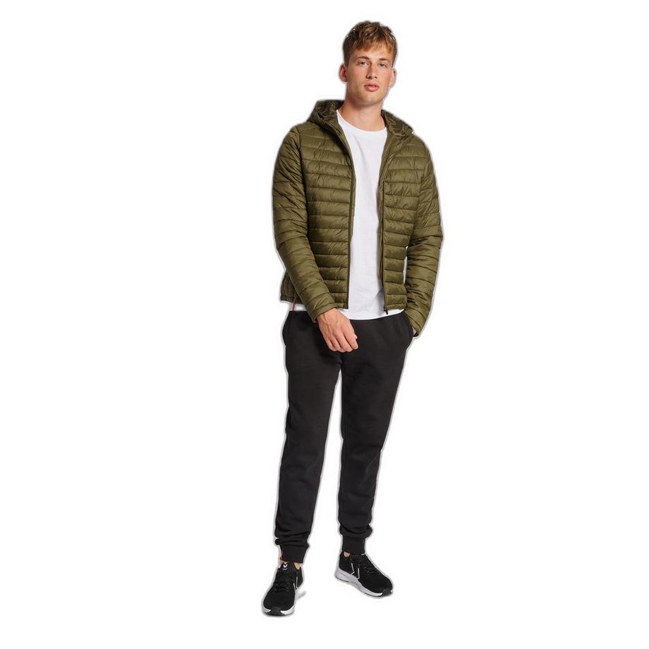 Hummel Daunenjacke mit Kapuze Rot  