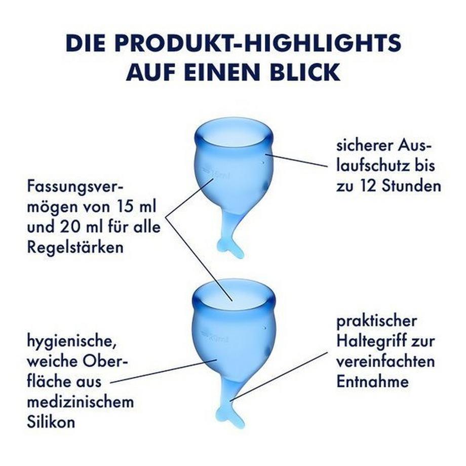 Satisfyer  Satisfyer Feel Secure Menstrual Cup 