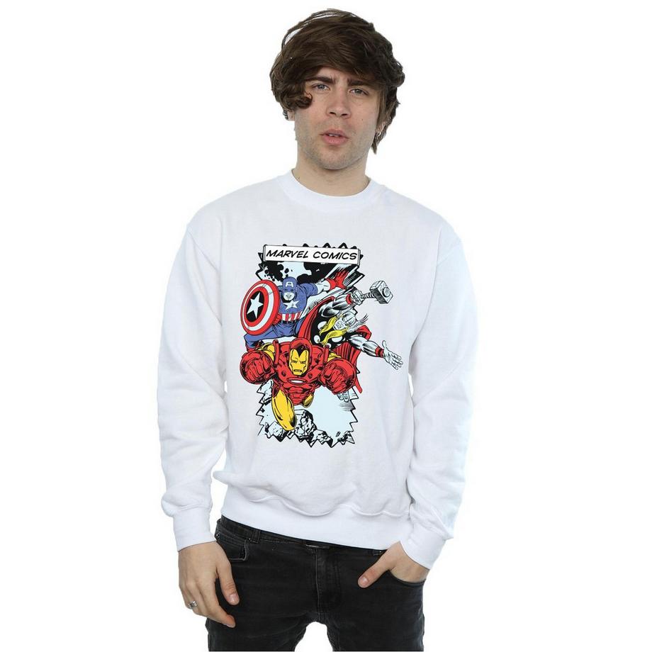 MARVEL Comics Avengers Sweatshirt Imprimé  