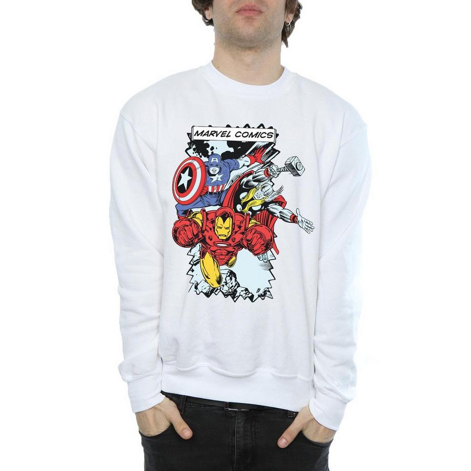 MARVEL Comics Avengers Sweatshirt Imprimé  