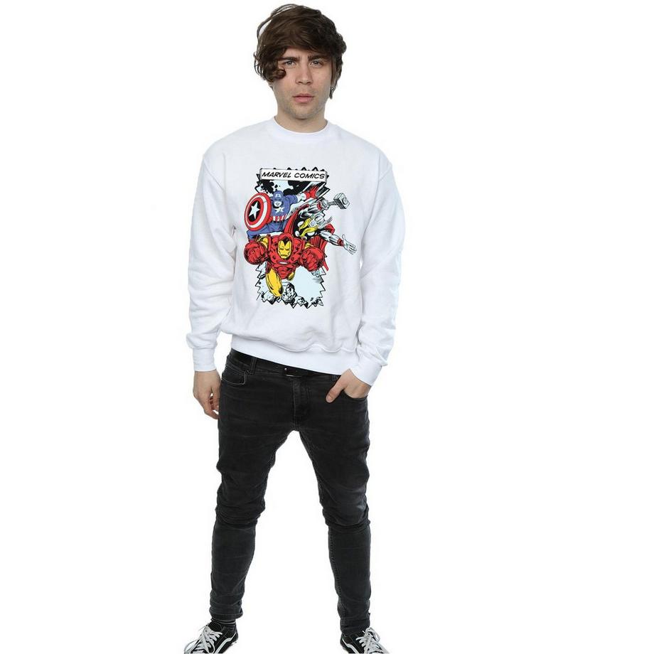 MARVEL Comics Avengers Sweatshirt Imprimé  