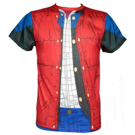 SD Toys  T-shirt - Back to the Future - Marty McFly Costume 