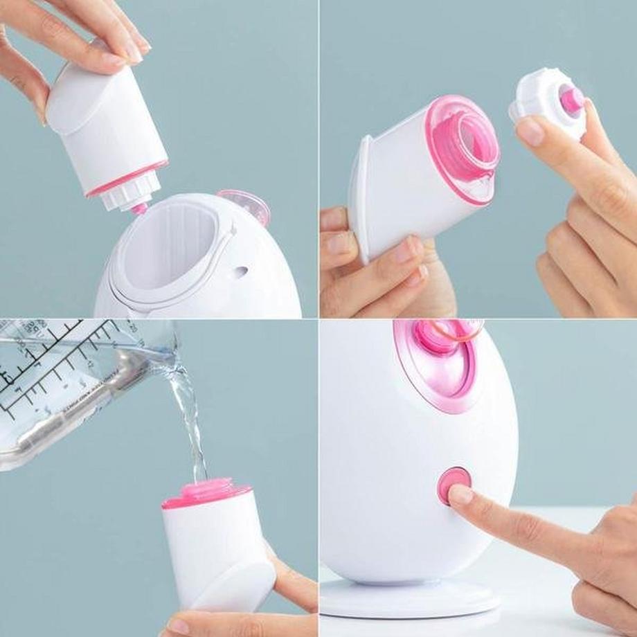 InnovaGoods Sauna facciale elettrica, 9 cl - 40 gradi  