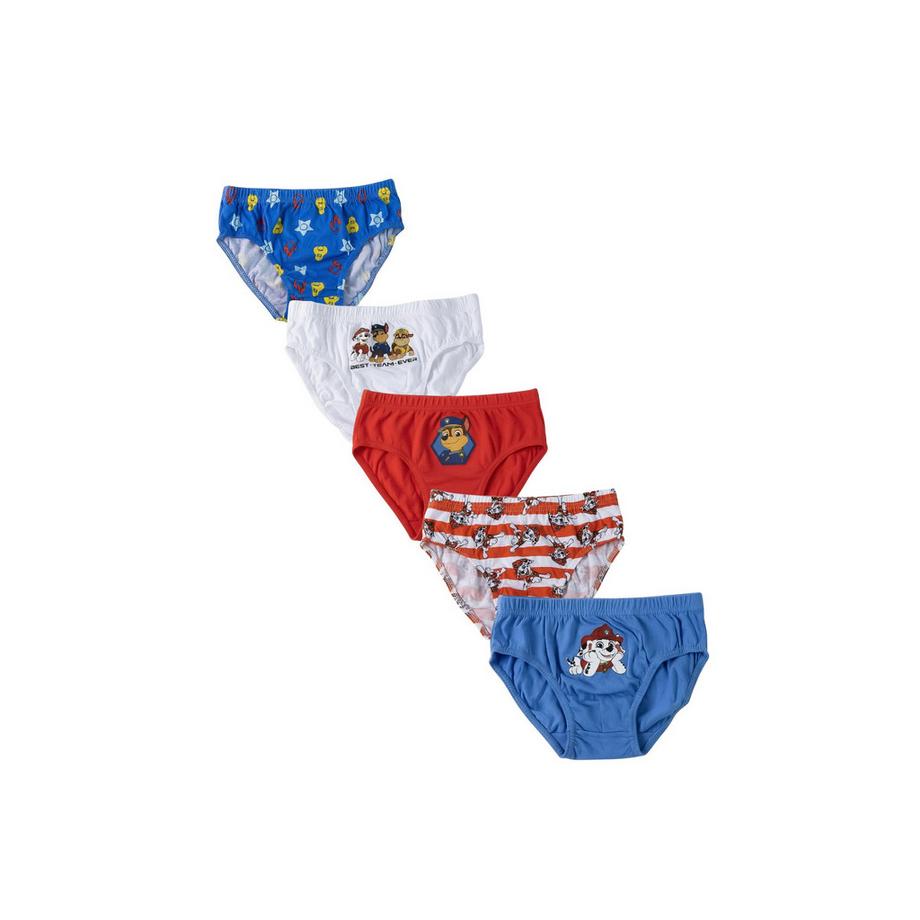 5er Set Slipss   Paw Patrol Motiven und Tasche