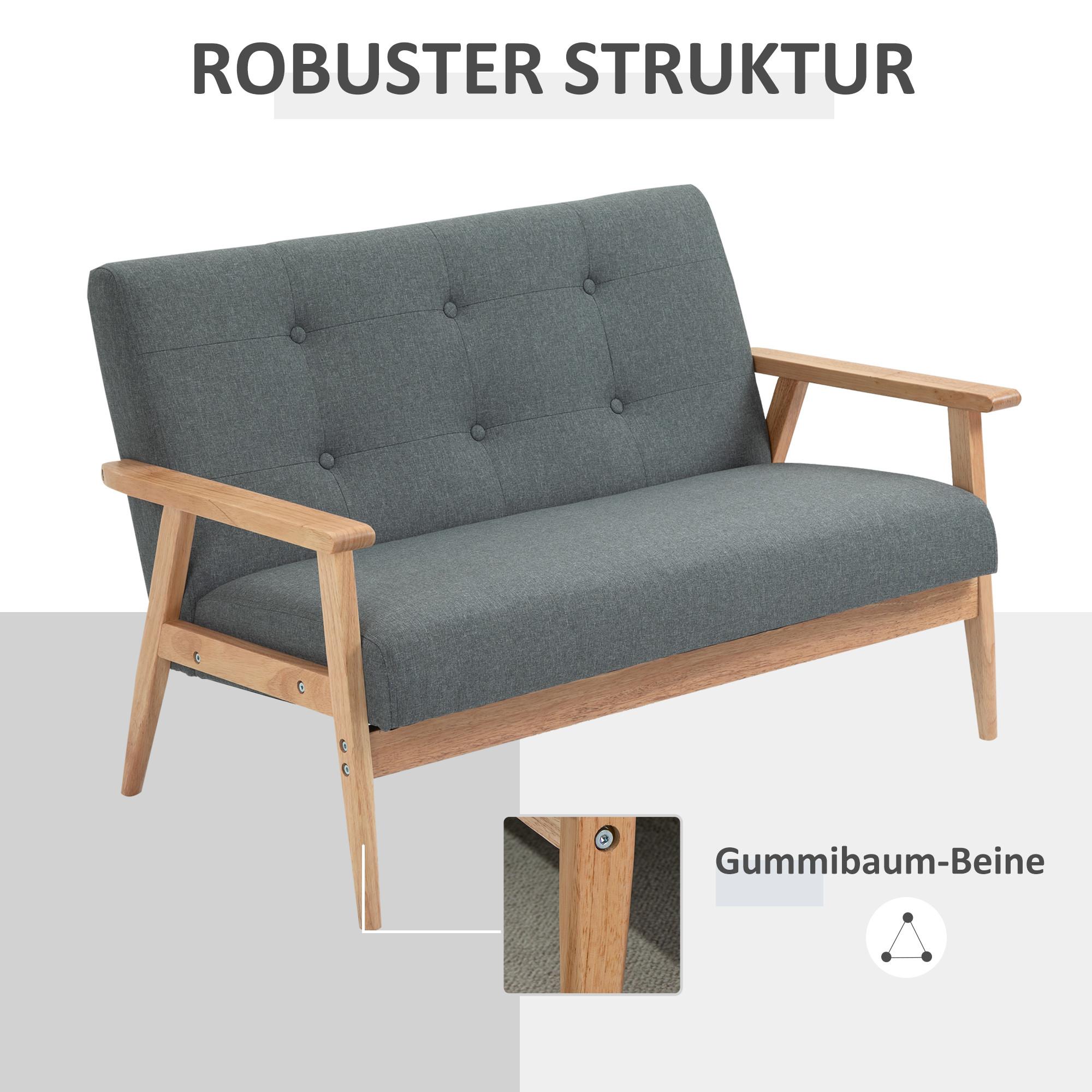 HOMCOM Sofa 2-Sitzer  