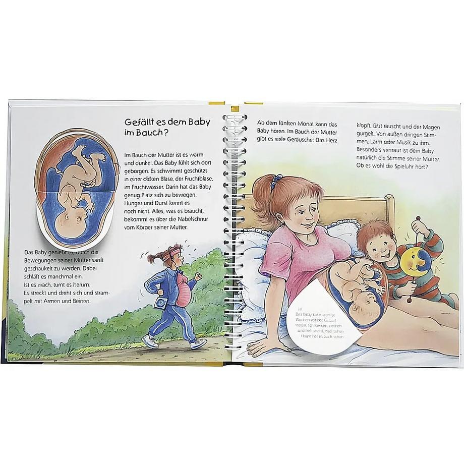 Wieso? Weshalb? Warum? junior, Band 12: Unser Baby Weinhold, Angela; Suetens, Clara (Illustrationen) Gebundene Ausgabe 