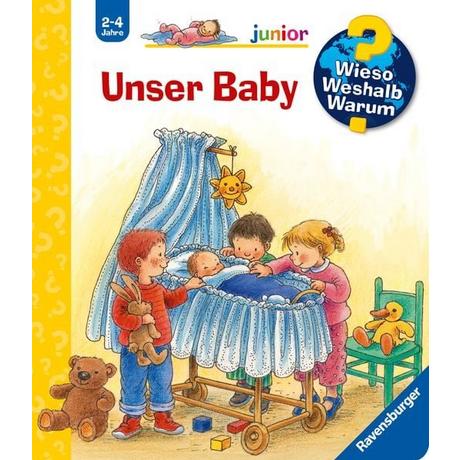 Wieso? Weshalb? Warum? Unser Baby (Nr.12) Weinhold, Angela; Suetens, Clara (Illustrationen) Copertina rigida 