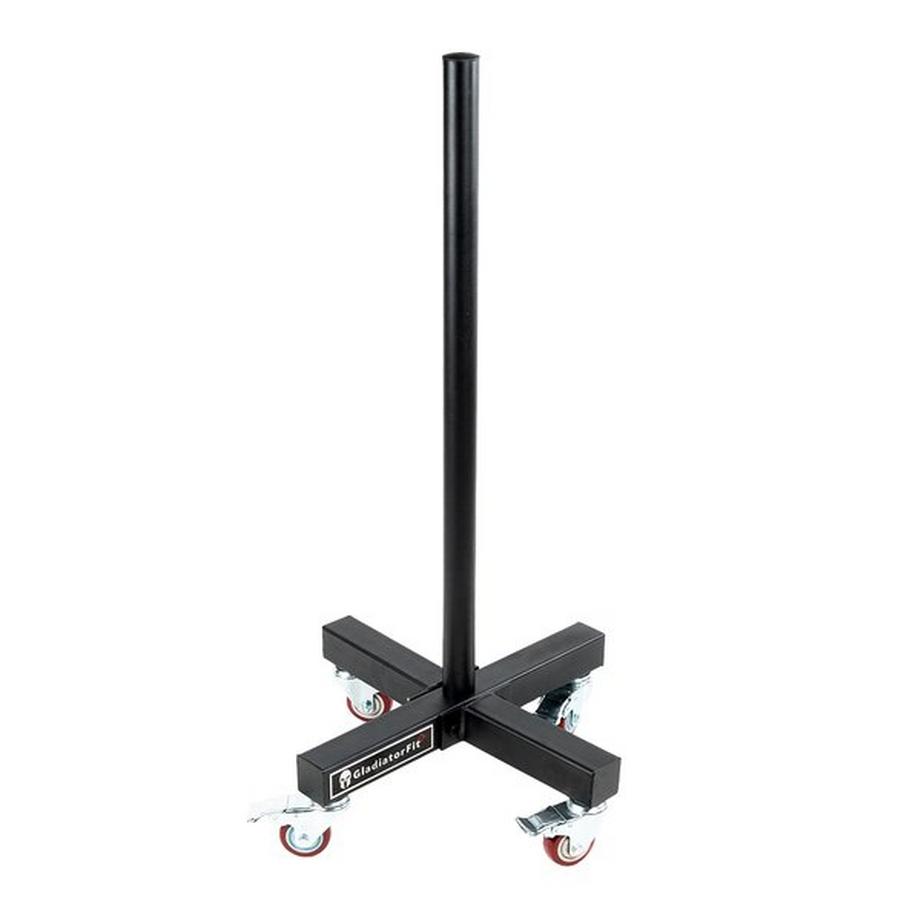 GladiatorFit  Chariot rack de transport pour disques Ø 51mm en acier GladiatorFit 