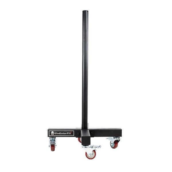 GladiatorFit  Chariot rack de transport pour disques Ø 51mm en acier GladiatorFit 