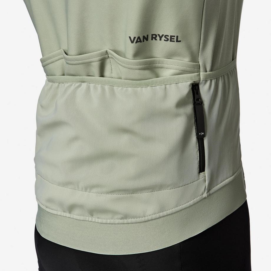 VAN RYSEL  Veste de vélo de route hiver homme, EDR vert 