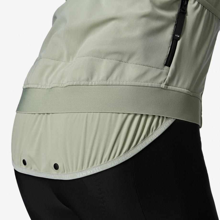 VAN RYSEL  Veste de vélo de route hiver homme, EDR vert 