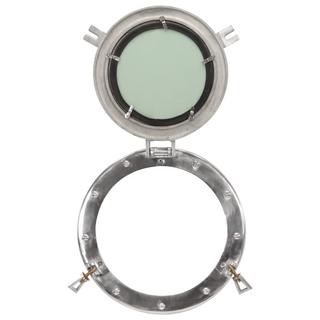 VidaXL Miroir en forme de hublot aluminium  