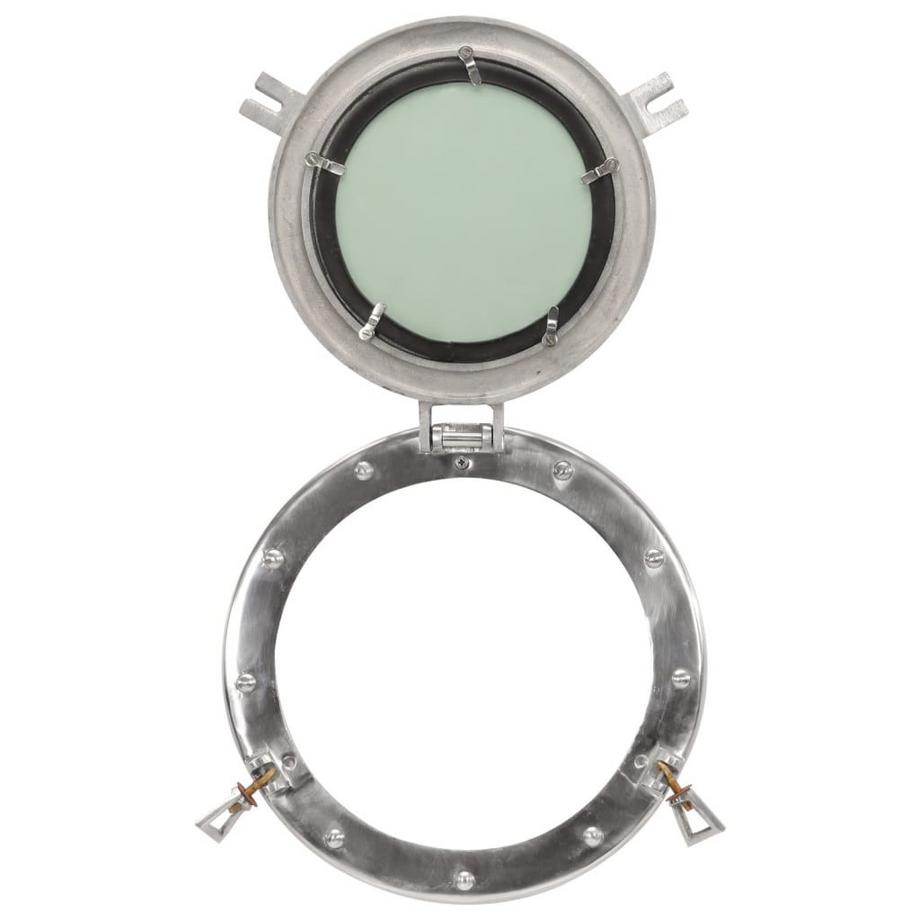 VidaXL Miroir en forme de hublot aluminium  