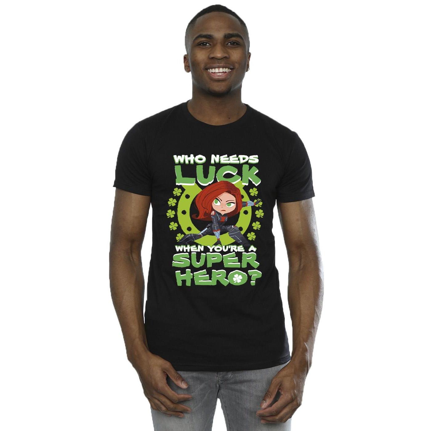 MARVEL  Tshirt ST PATRICK'S DAY LUCK 