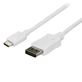 STARTECH.COM  StarTech.com 1,8m USB C auf DisplayPort Kabel - 4K 60Hz - Weiß 