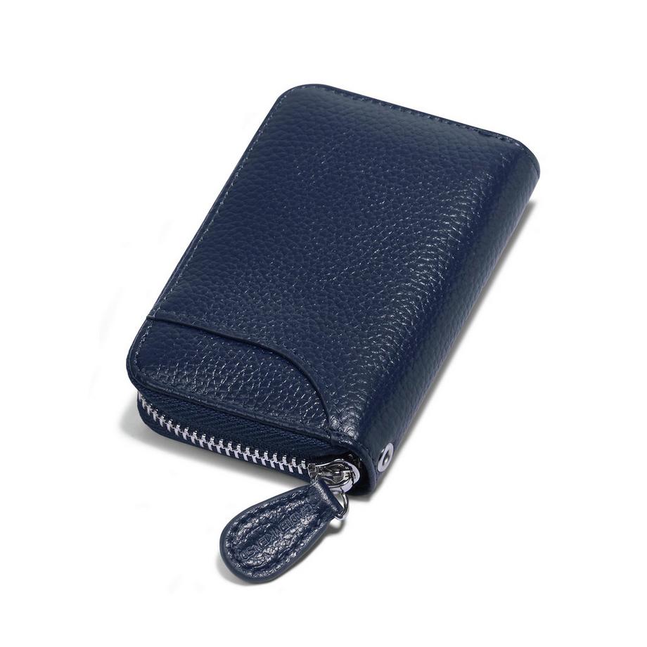 Housse de protection 14 compartiments Porte-Cartes Étui à Fermeture éclair Portefeuille