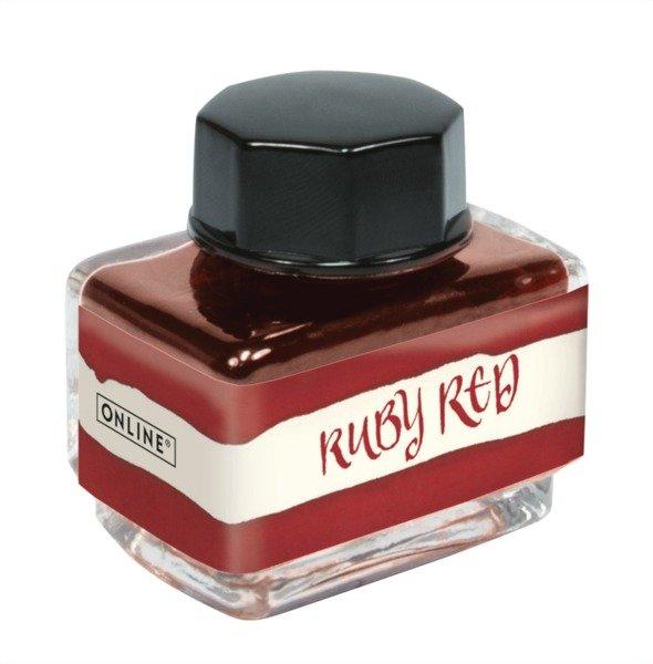 Online  ONLINE Tintenglas 15ml 17121/3 Ruby Red 