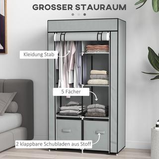 HOMCOM Stoffschrank  