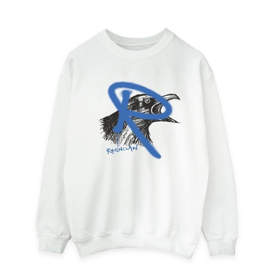 Harry Potter Ravenclaw Grafikdruck Sweatshirt  