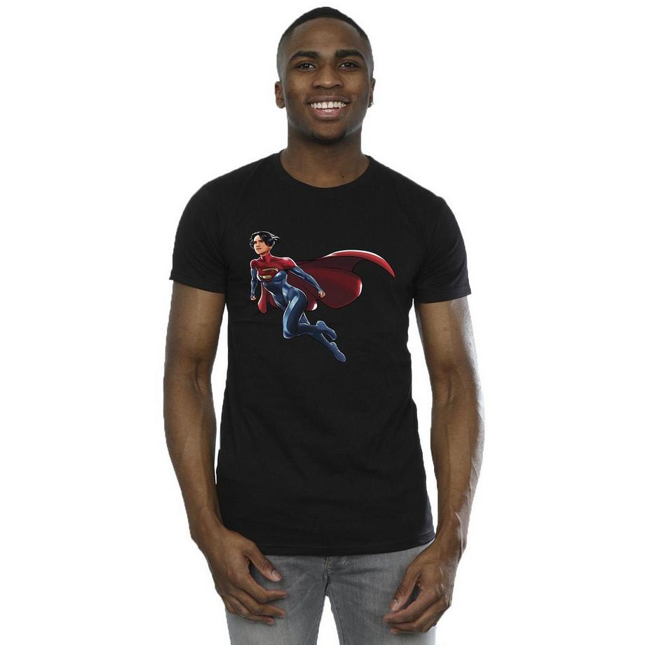 DC COMICS T-Shirt Imprimé Graphique Supergirl En Vol  