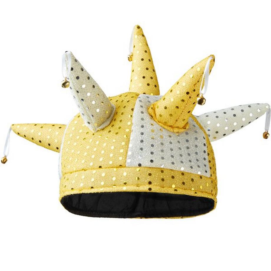 Tectake  Narrenkappe mit Glöckchen 