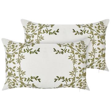 Dekokissen 2er Set aus Baumwolle Boho ZALEYA