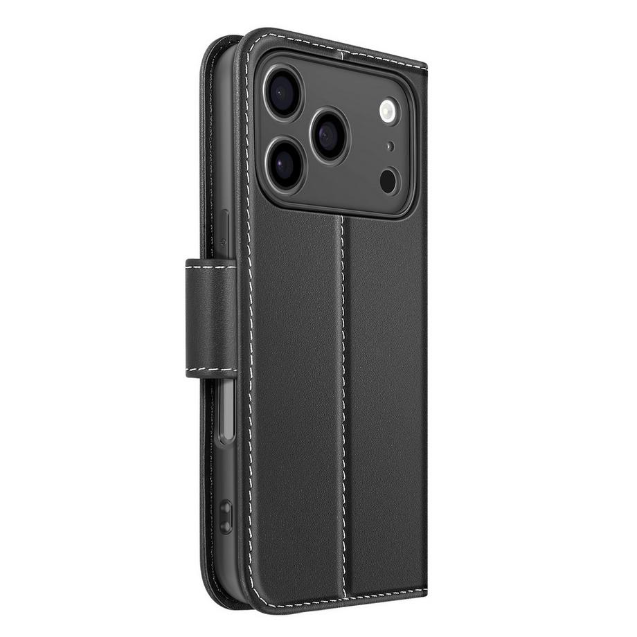 Étui Portefeuille Cuir iPhone 17 Pro Max
