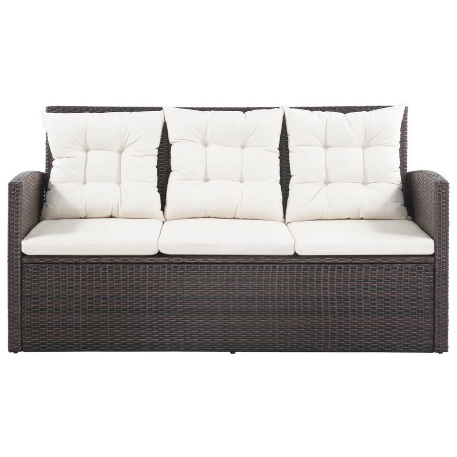 VidaXL Garten-sofagarnitur poly-rattan  