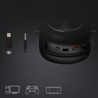 logitech G  PRO X 2 Kopfhörer Verkabelt & Kabellos Kopfband Gaming Bluetooth Schwarz, Weiß 
