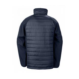 Result Black Compass Recycelte Daunen Softshell Jacke  