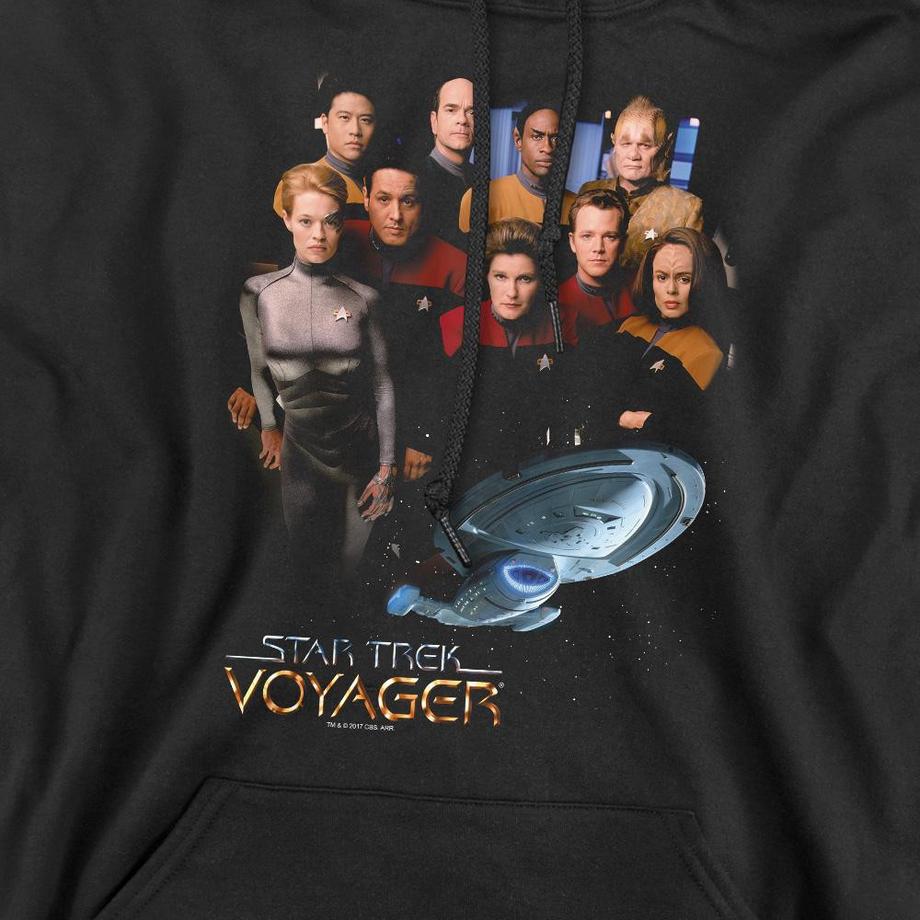 Star Trek Voyager Felpa con cappuccio  