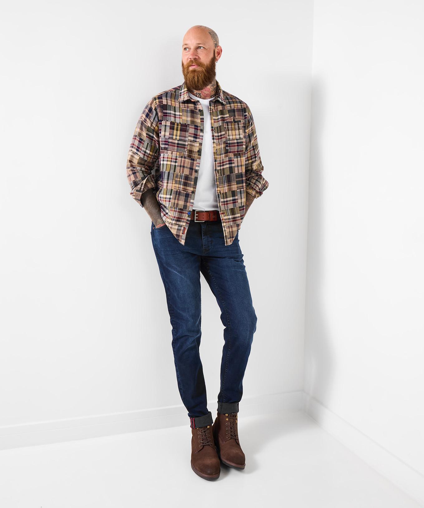 Joe Browns Langarm Hemd mit Karomuster  